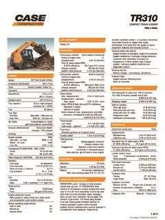 case tr310 skid steer specs|case tr310 operator manual.